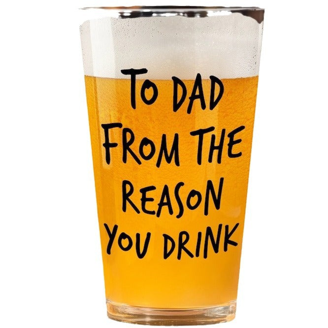 Father's Day gifts, customized popular 16oz beer cups, draft beer straight mouth cups