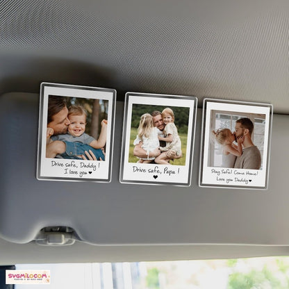 Father's Day gift, visor clip, photo commemoration, a customized dad gift.