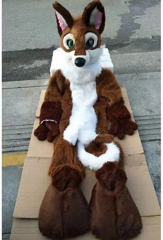 Husky Fox Dog Cartoon Doll Costume Walking Doll Beast Costume