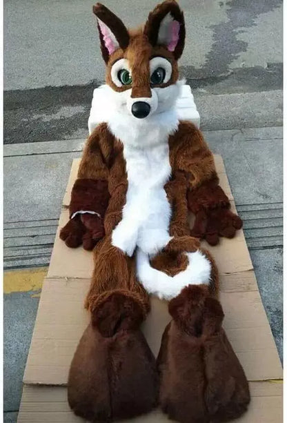 Husky Fox Dog Cartoon Doll Costume Walking Doll Beast Costume
