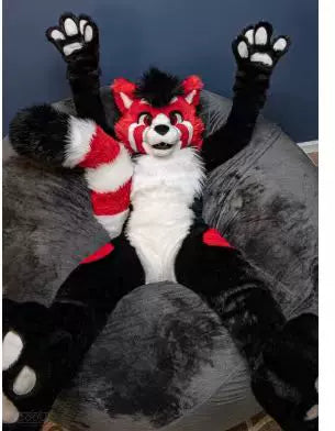 Husky Fox Dog Cartoon Doll Costume Walking Doll Beast Costume