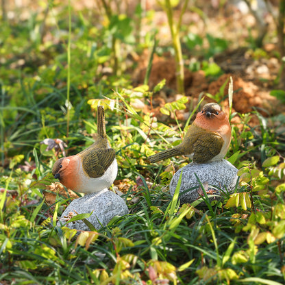 Spring and summer bird resin ornament home courtyard outdoor garden landscaping ornament resin handicraft