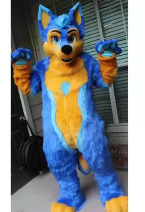 Husky Fox Dog Cartoon Doll Costume Walking Doll Beast Costume