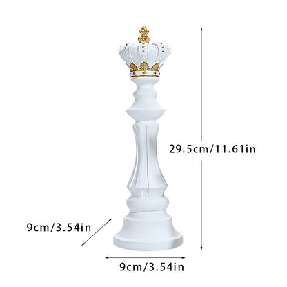 Chess ornaments chess set king war horse queen soft art resin crafts