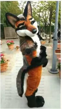 Husky Fox Dog Cartoon Doll Costume Walking Doll Beast Costume