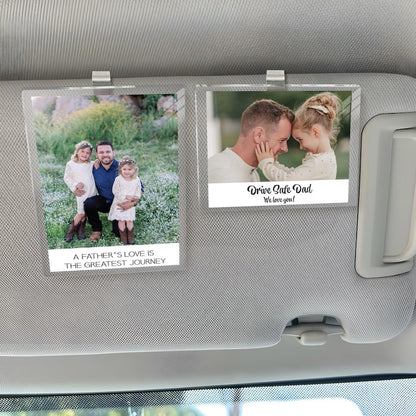 Father's Day gift, visor clip, photo commemoration, a customized dad gift.