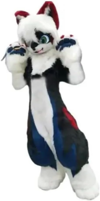 Husky Fox Dog Cartoon Doll Costume Walking Doll Beast Costume