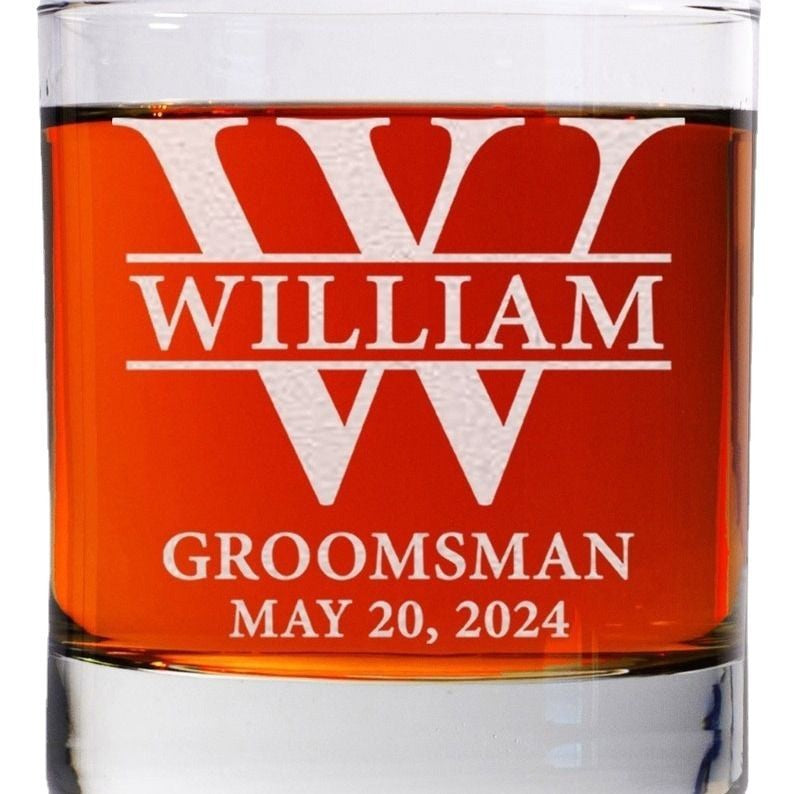 Custom LOGO whiskey cup, wine cup, spirits, Father's Day gift, transparent glass