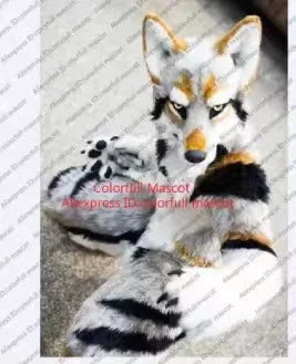 Husky Fox Dog Cartoon Doll Costume Walking Doll Beast Costume
