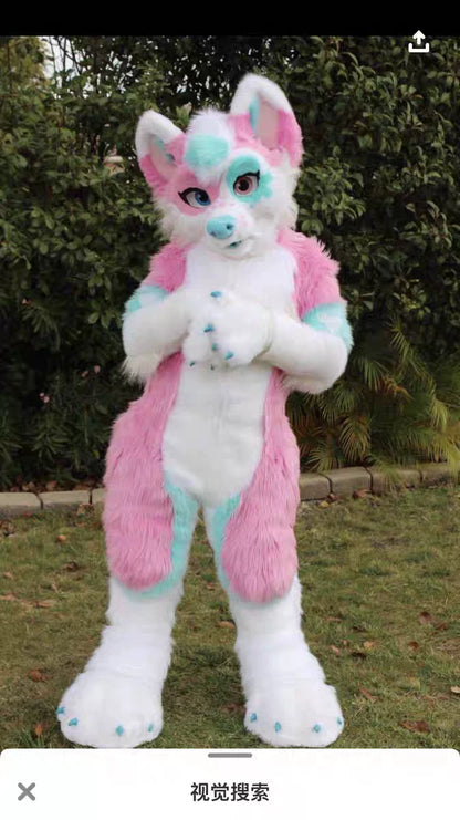 Husky Fox Dog Cartoon Doll Costume Walking Doll Beast Costume