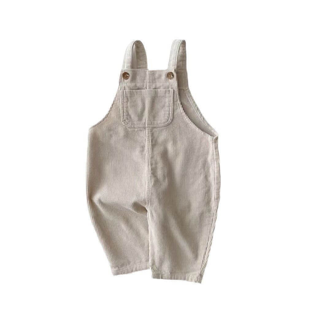 100% cotton children's clothing infants autumn and winter floral denim cute overalls children's jumpsuit overalls