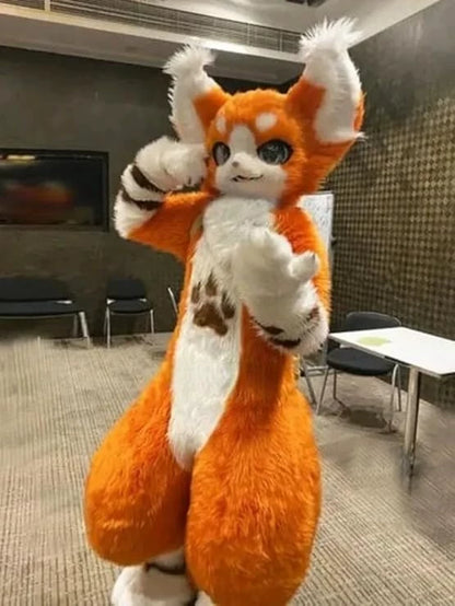 Husky Fox Dog Cartoon Doll Costume Walking Doll Beast Costume