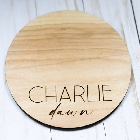 Baby Footprint Sign, Engraved Name Foot print Sign, Birth Announcement Sign Baby Name Sign Wood Hospital Name Sign Newborn Photo Prop
