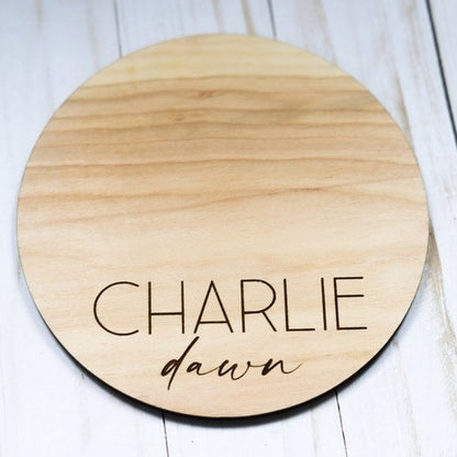Baby Footprint Sign, Engraved Name Foot print Sign, Birth Announcement Sign Baby Name Sign Wood Hospital Name Sign Newborn Photo Prop