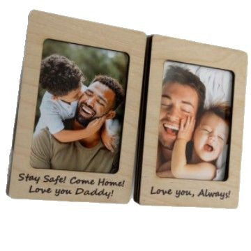 Car visor photo clip wooden photo frame photo frame customization photo text customization