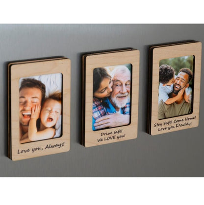 Car visor photo clip wooden photo frame photo frame customization photo text customization