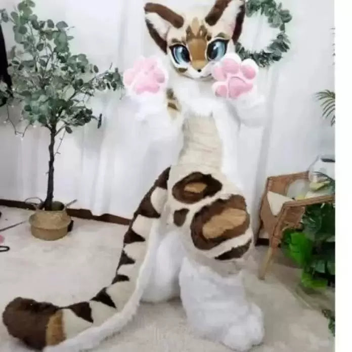 Husky Fox Dog Cartoon Doll Costume Walking Doll Beast Costume