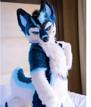Husky Fox Dog Cartoon Doll Costume Walking Doll Beast Costume
